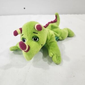 Vintage Magic School Bus Liz The Lizard Beanie Plush 9" Scholastic 1997